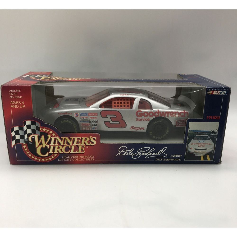 Winner's Circle Nascar Silver #3 Dale Earnardt 1/24 Goodwrench Plus Car D1